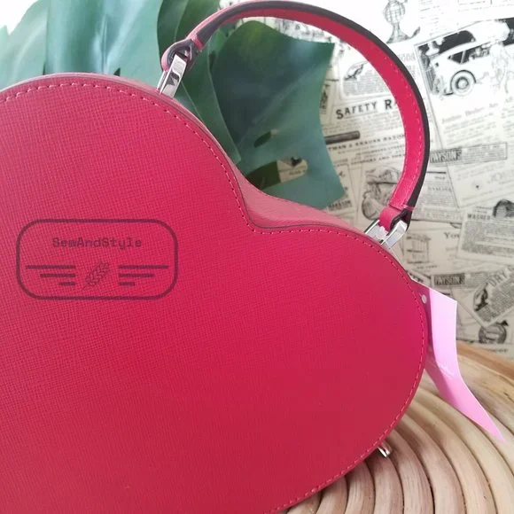 ♥️ Kate Spade NWT New York Crossbody Red Love Shack Heart Purse Valentine - Picture 10 of 16